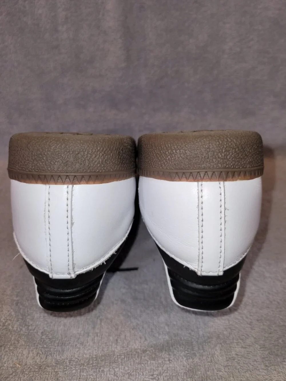 Adidas Samba OG Women's Size 9.5 White Black Brown Gum Sneakers IG9030 (#1019)
